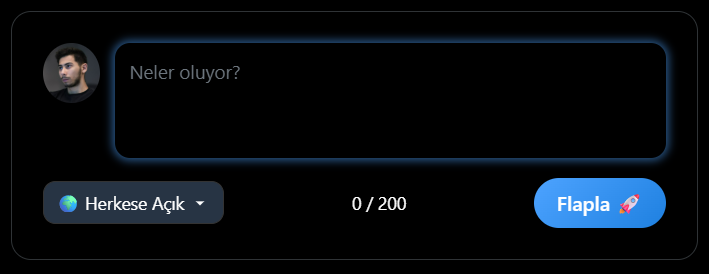 Flap Gönderme Ekran Görüntüsü