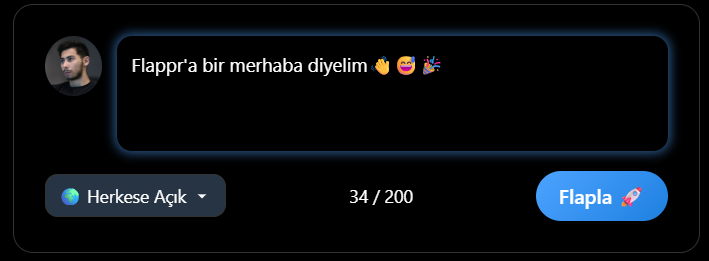 Gönderilmiş Flap Örneği